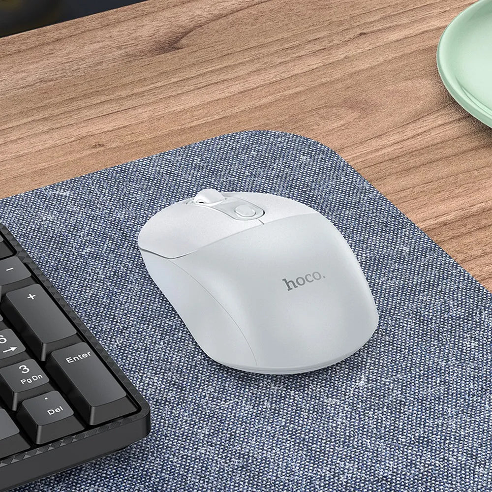 Mouse Wireless HOCO GM28, 1600DPI, Λευκό