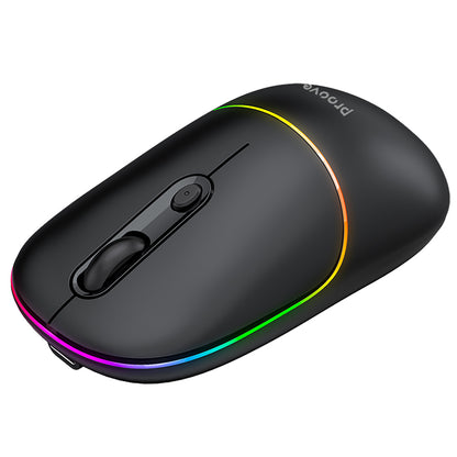 Proove Blink Wireless Mouse, RGB, 800DPI - 1600DPI, BT / Wi-Fi, Black WMBL00002001
