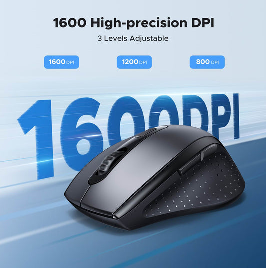 Ασύρματο Ποντίκι UGREEN M511, 1600DPI, Μαύρο