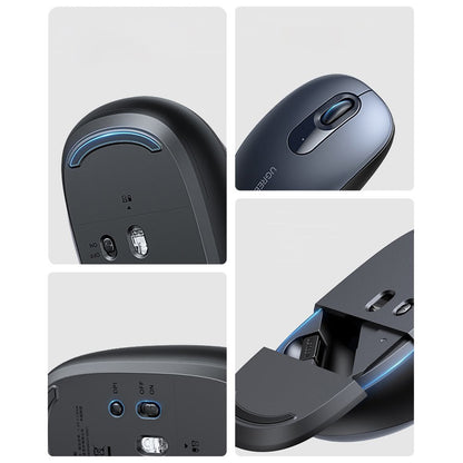 Mouse Wireless UGREEN MU105, 2400DPI, Μπλε Ναυτικό
