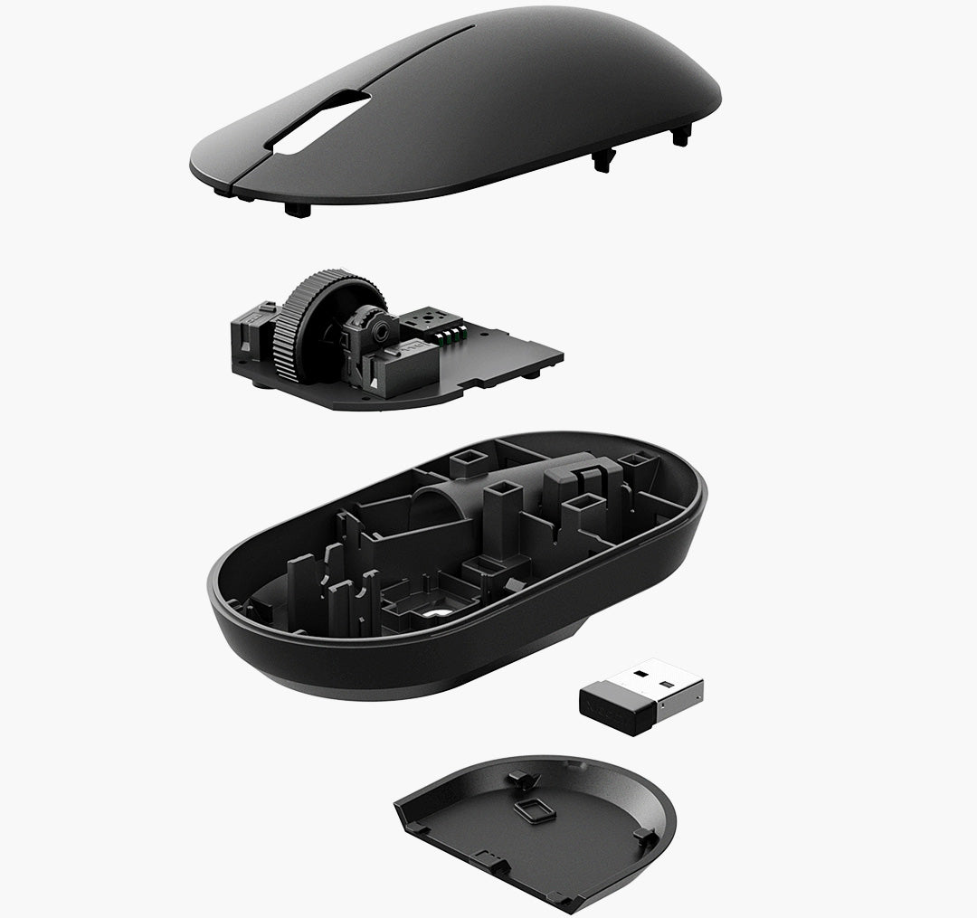 Mouse Wireless Xiaomi Lite 2, Μαύρο BHR8916GL