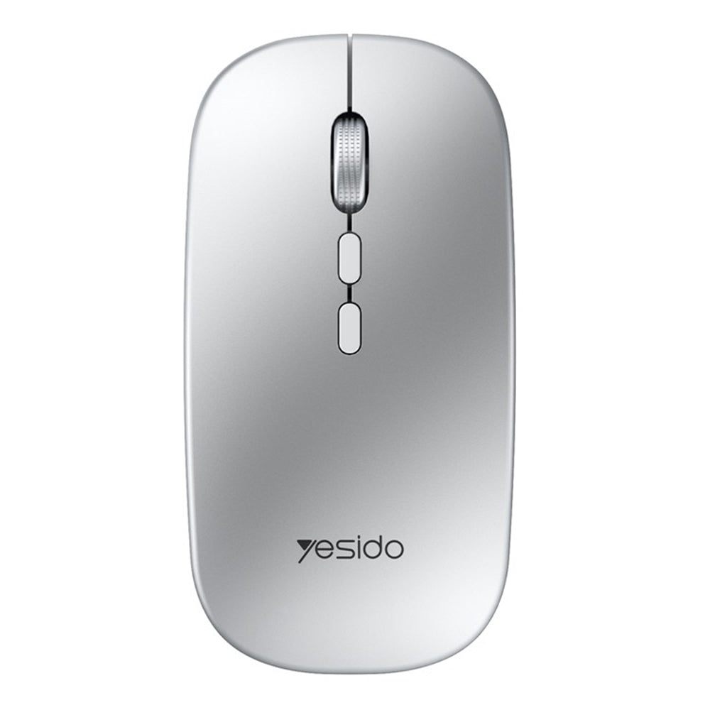 Mouse Wireless Yesido KB15, 800DPI - 1600DPI, Ασημί