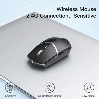 Mouse Wireless Yesido KB16, 1600DPI, Μαύρο