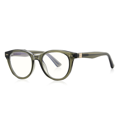 Computer Glasses for Men Techsuit 2231, Anti-Blue Light, Green