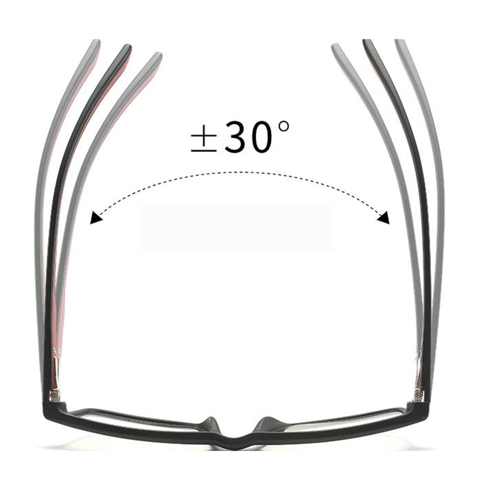 Γυαλιά Υπολογιστή Ανδρικά Techsuit F2388, Αντι-Μπλε Φως, Μαύρα