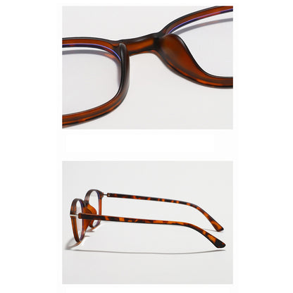 Unisex Techsuit 6635 Computer Glasses, Anti-Blue Light, Brown Purple