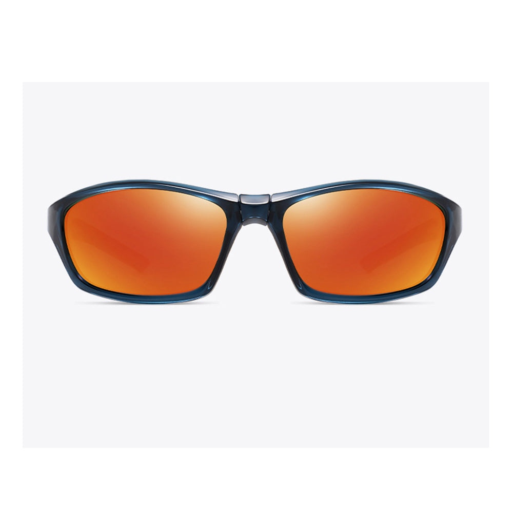 Unisex Cycling Glasses Techsuit 24101, Polarized, Black Purple