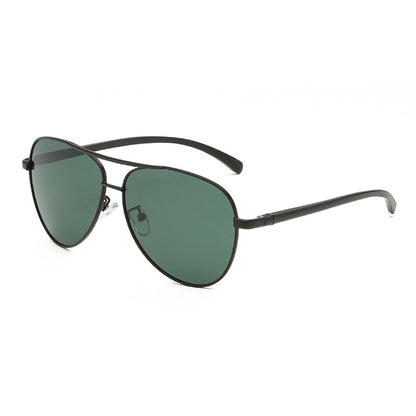 Men's Techsuit 2150 Sunglasses, Polarized, UV Protection, Black Green