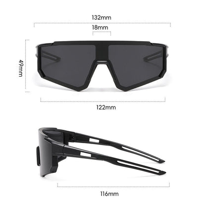 Παιδικά Γυαλιά Ηλίου Techsuit R601, Πολωμένα, Προστασία UV, Μαύρα Πορτοκαλί Κίτρινα