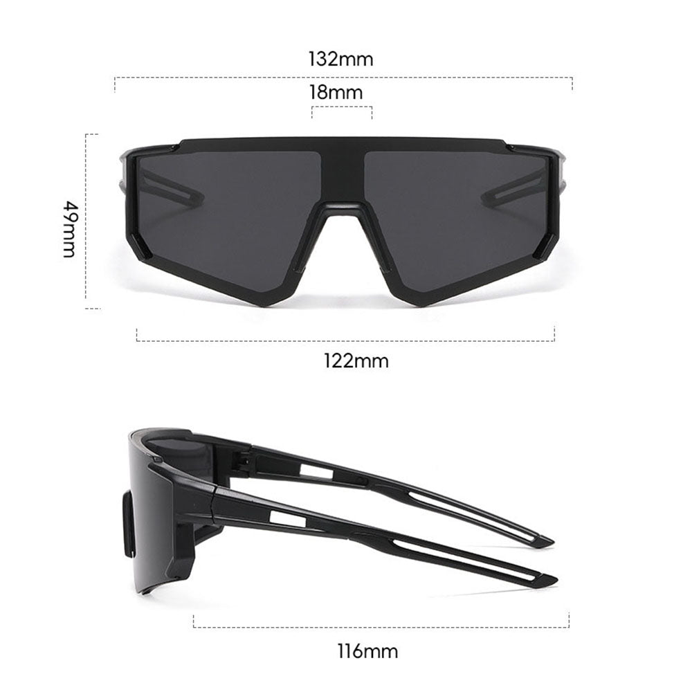 Παιδικά Γυαλιά Ηλίου Techsuit R601, Πολωμένα, Προστασία UV, Μαύρα Πράσινα