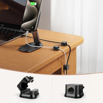Οργανωτής Καλωδίων Joyroom JR-ZS368, Σετ 3 Τεμαχίων, Μαύρο