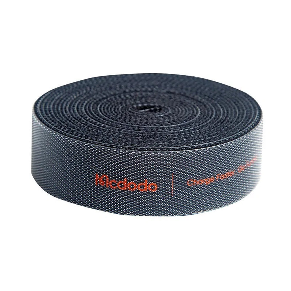 Οργανωτής Καλωδίων McDodo VS-0961 Belt, Velcro, 3m, Μαύρο