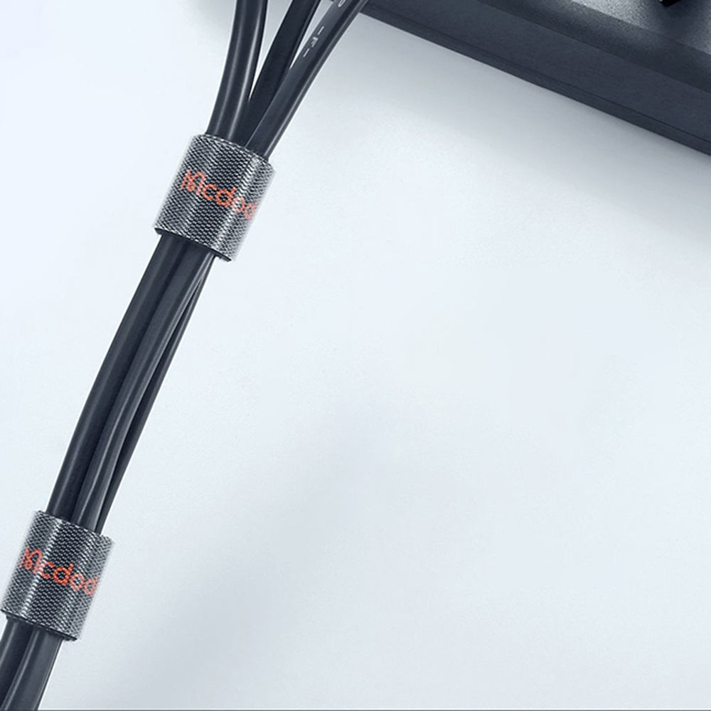 Οργανωτής Καλωδίων McDodo VS-0961 Belt, Velcro, 3m, Μαύρο