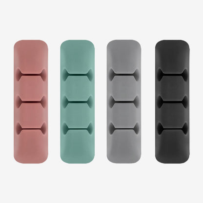 Οργανωτής Καλωδίων Ringke, Σετ 4 τεμαχίων, Διάφορα Χρώματα