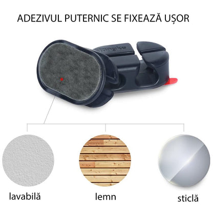 Ringke Cable Organizer, Set of 6 Pieces, Black