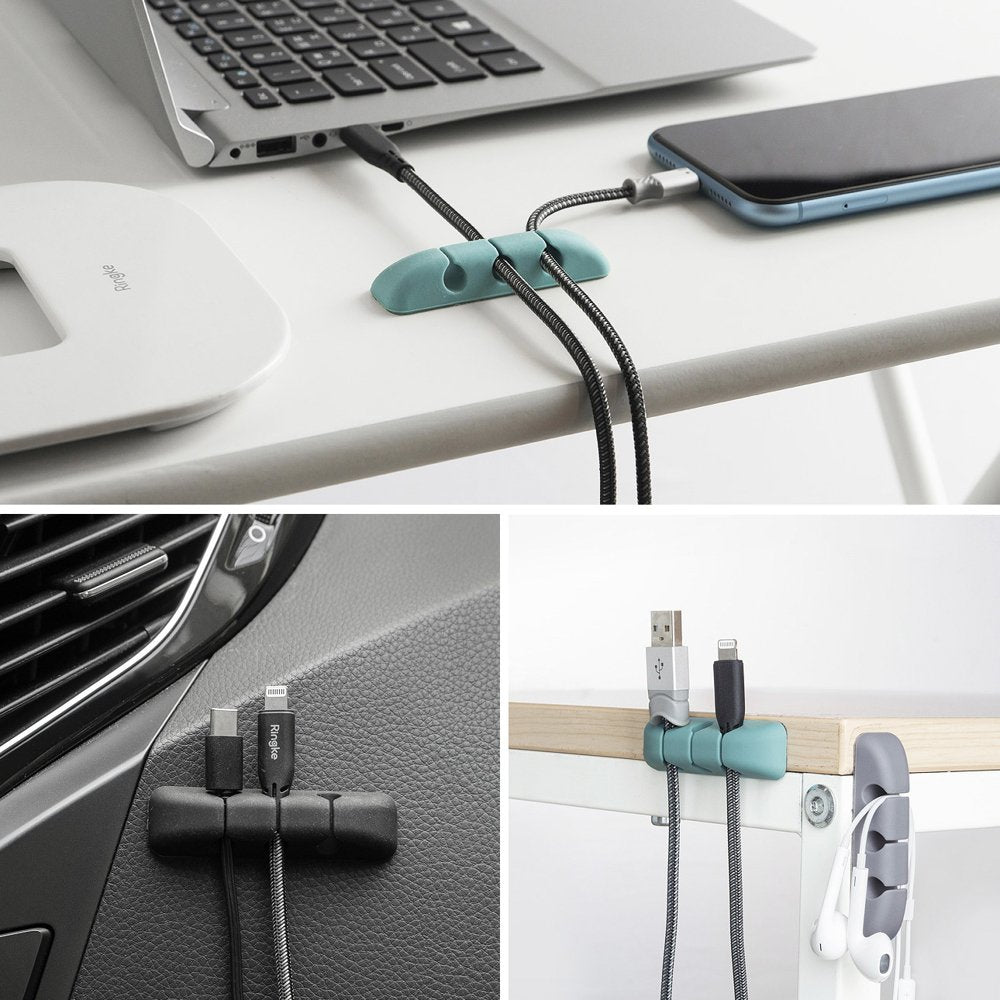 Οργανωτής Καλωδίων Ringke, Σετ 8 τεμαχίων, Διάφορα Χρώματα