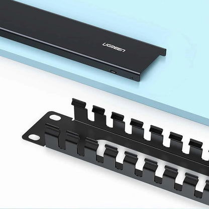 Οργανωτής Καλωδίων UGREEN NW128, 24 Θύρες, Μαύρο