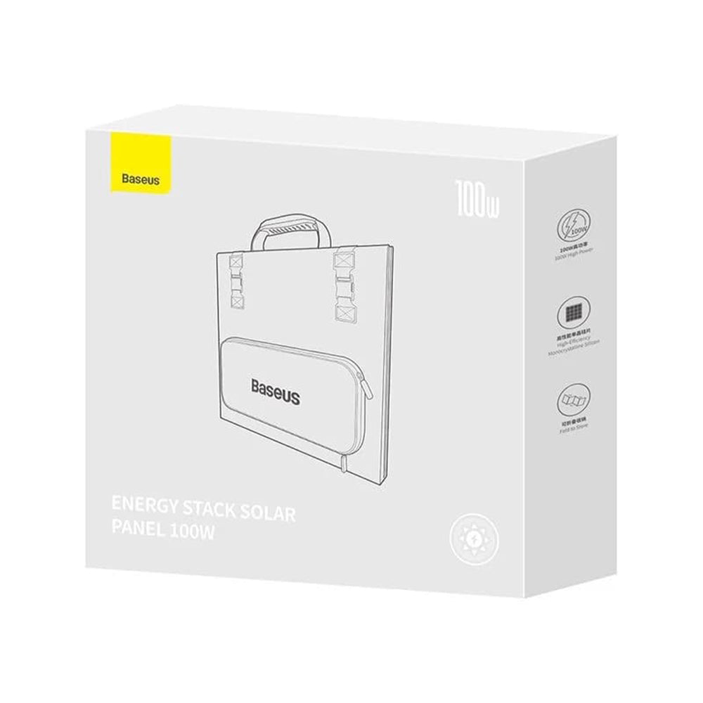 Φωτοβολταϊκό Πάνελ Baseus, 100W, 1.58m x 0.39m, Πράσινο CCNL050006
