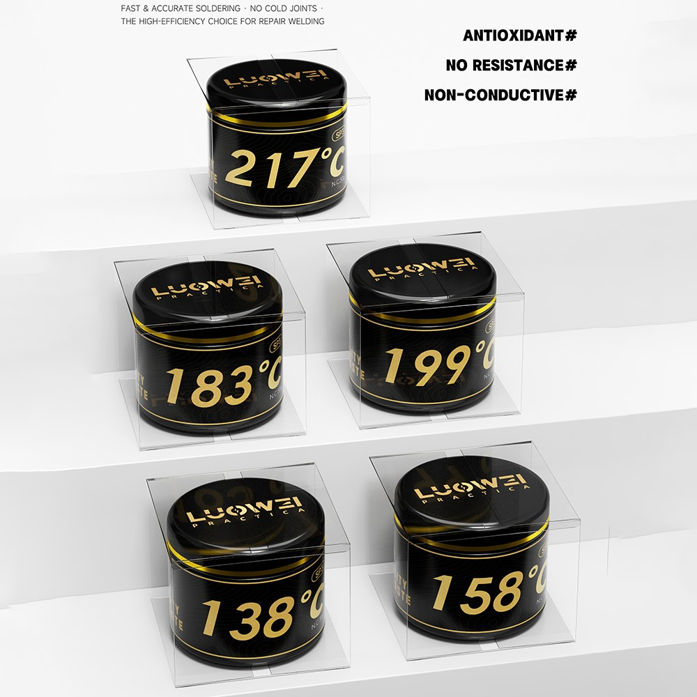 Πάστα Κόλλησης Luowei LW-SP3, 30g, Σημείο Τήξης 217 Βαθμοί