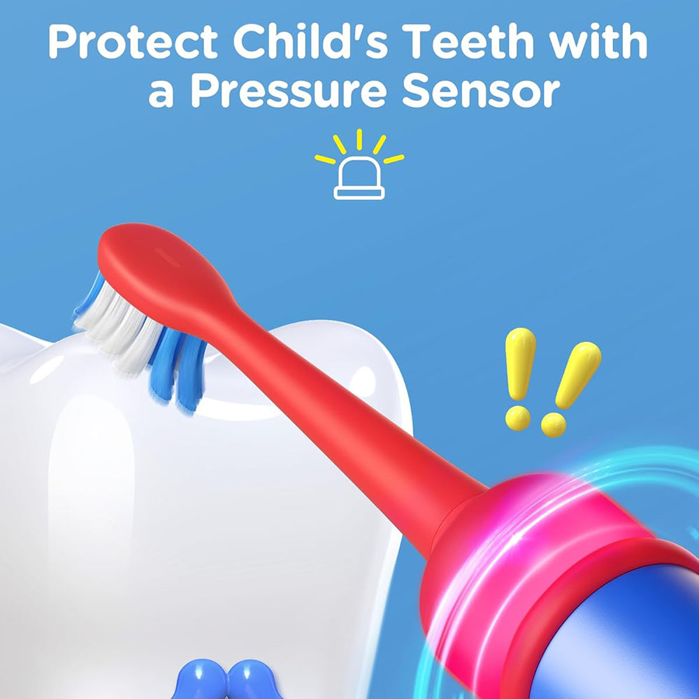 Ηλεκτρική Οδοντόβουρτσα Bitvae BVK7S Kids, Μπλε Κόκκινη