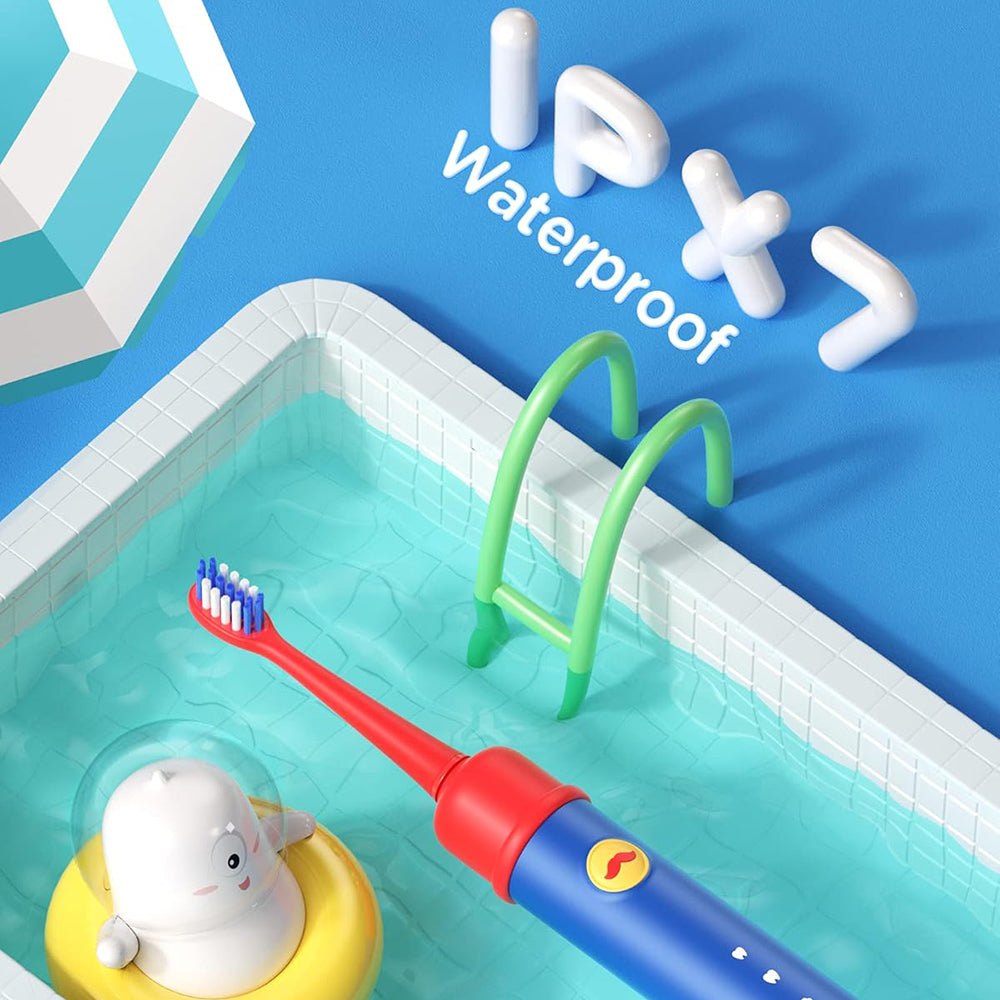 Ηλεκτρική Οδοντόβουρτσα Bitvae BVK7S Kids, Μπλε Κόκκινη