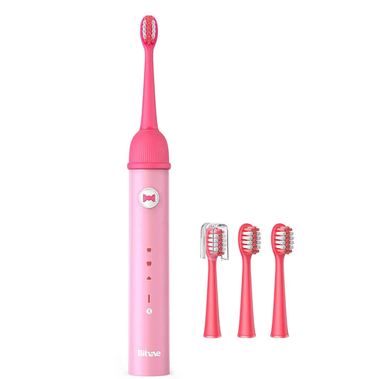 Bitvae BVK7S Kids Electric Toothbrush, Pink