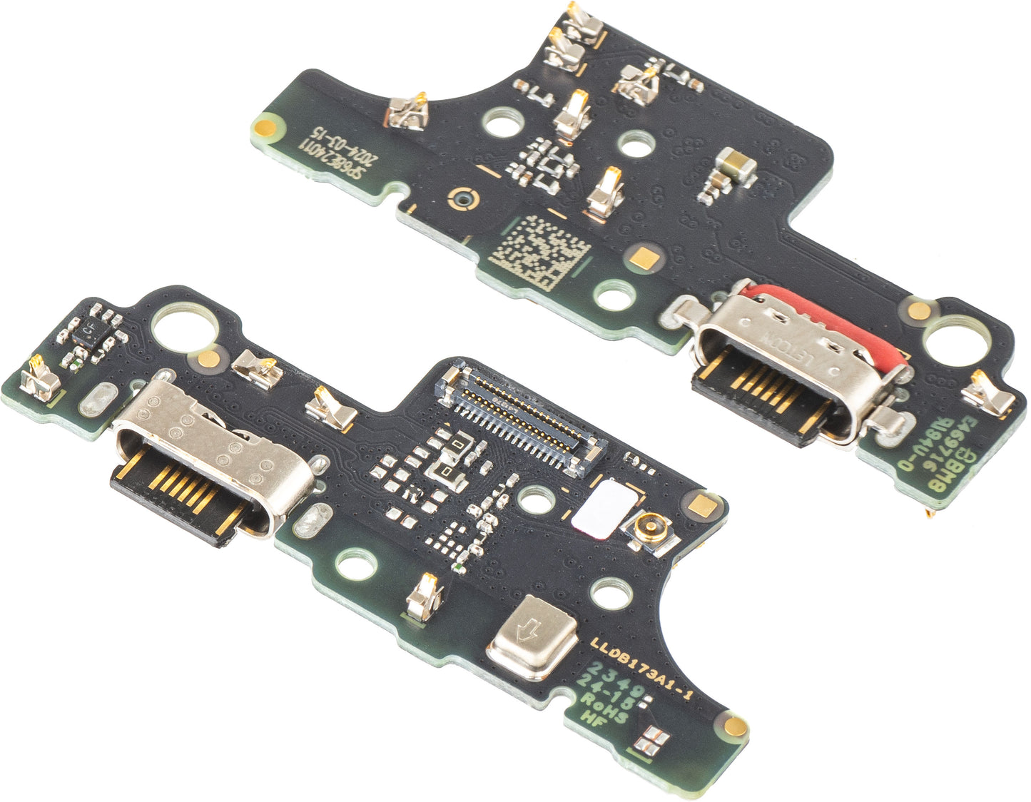 Πλακέτα με Συνδετήρα Φόρτισης - Μικρόφωνο Motorola Moto G04s / G04, Swap 5P68C24255