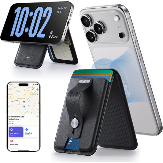 Πορτοφόλι MagSafe, ESR, Find my Wallet, Μαύρο