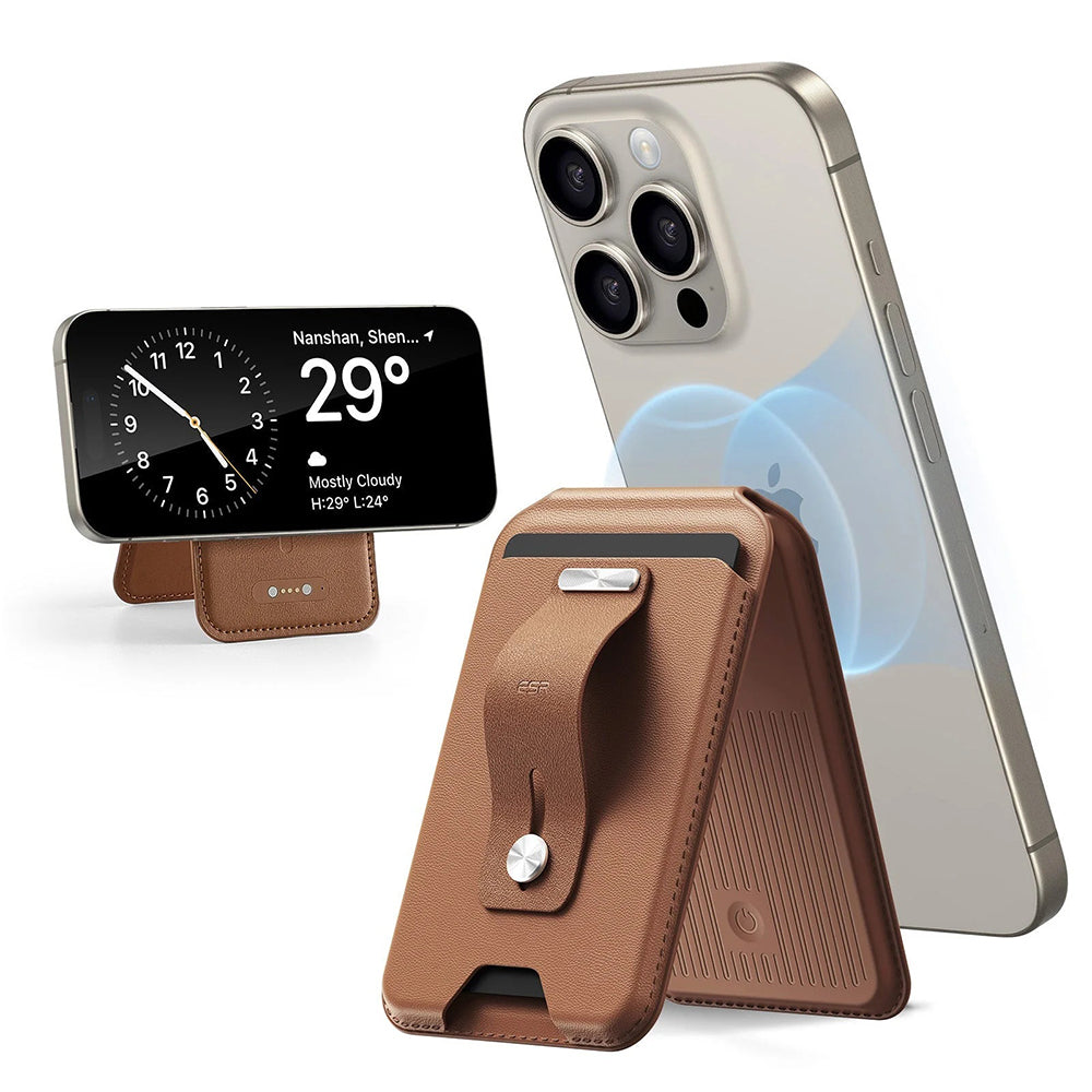 Πορτοφόλι MagSafe, ESR, Findy my Wallet, Καφέ