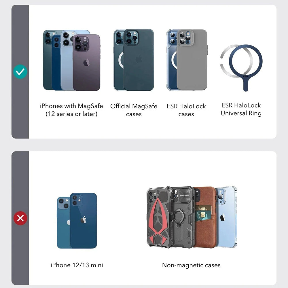 Πορτοφόλι MagSafe, ESR, Findy my Wallet, Καφέ