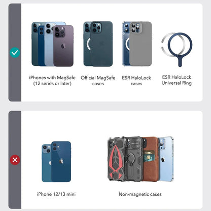 Πορτοφόλι MagSafe, ESR, Findy my Wallet, Καφέ