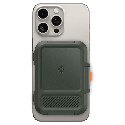 Πορτοφόλι Magsafe, Spigen, Lock Fit, Πράσινο