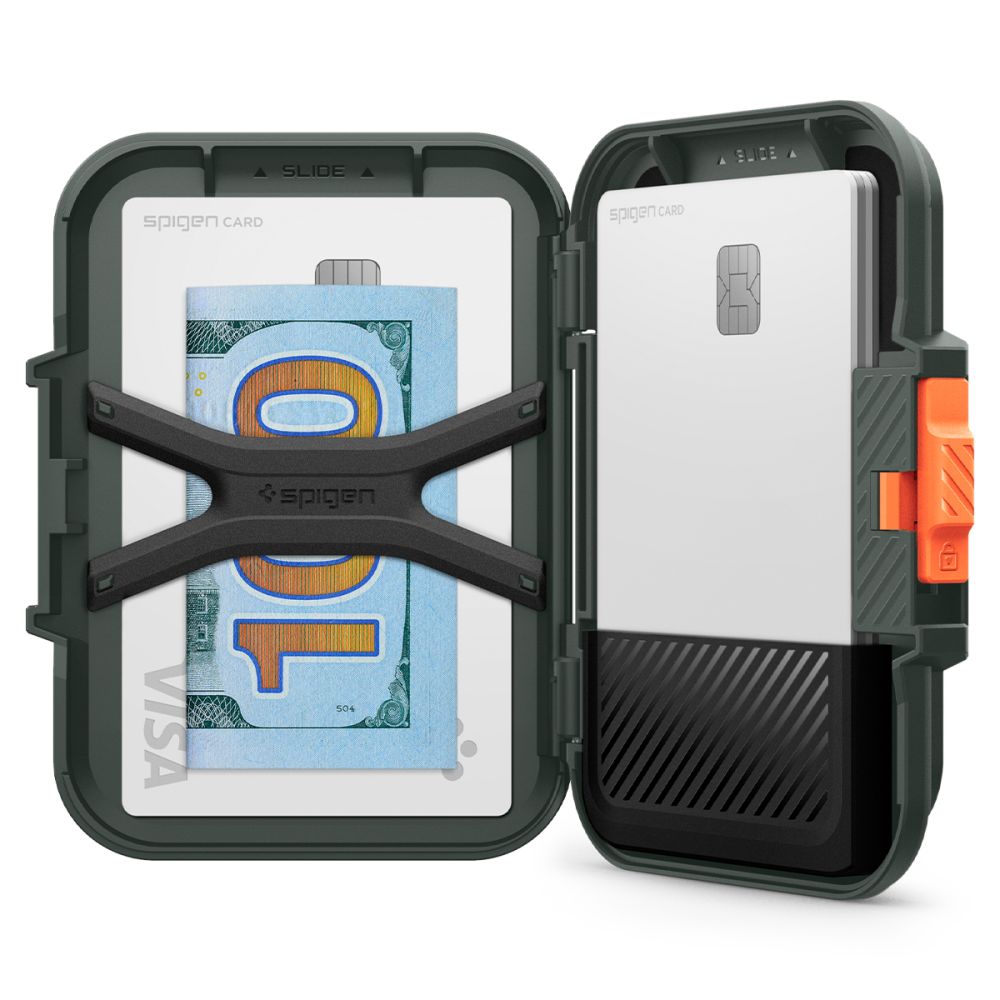 Πορτοφόλι Magsafe, Spigen, Lock Fit, Πράσινο