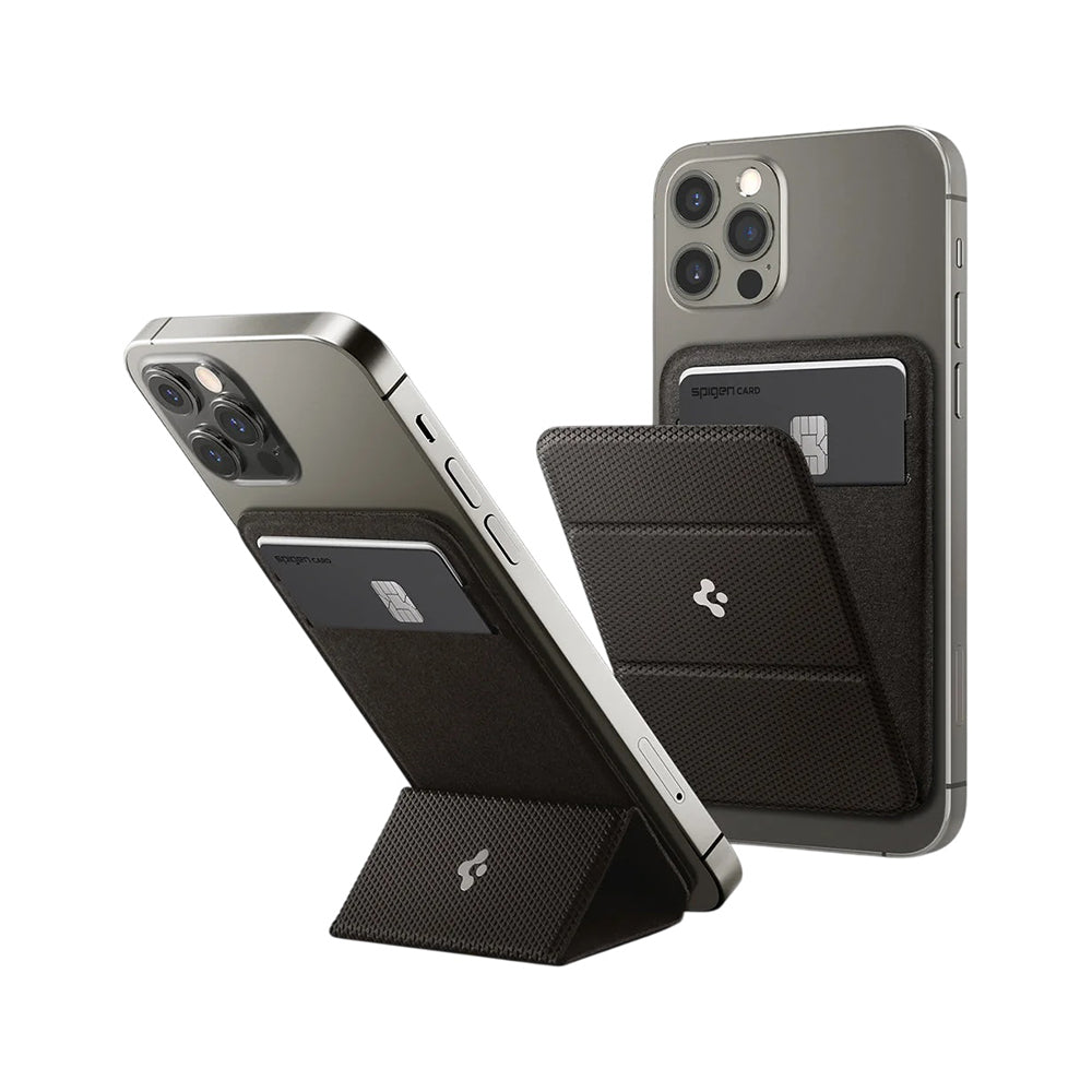 MagSafe Wallet, Spigen, MagFit Smart Fold, Gray AMP02766