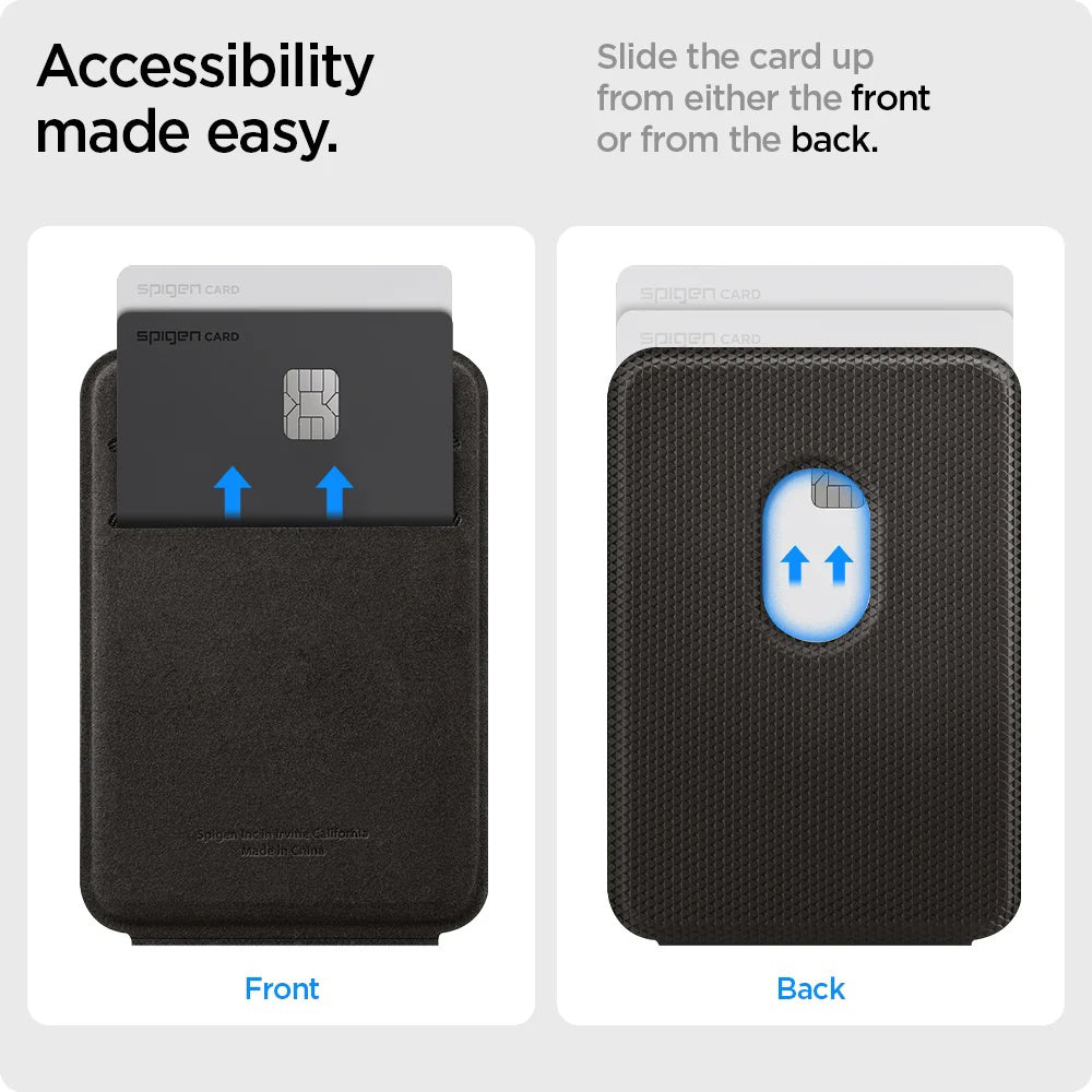 MagSafe Wallet, Spigen, MagFit Smart Fold, Gray AMP02766