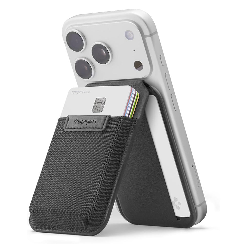 Πορτοφόλι MagSafe, Spigen, Slim Fold Tripod S314-4, Μαύρο AFA11591