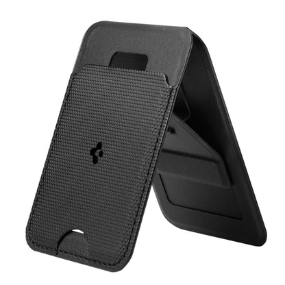 Portofel MagSafe, Spigen, Slim Fold S314-1, Μαύρο AFA10405
