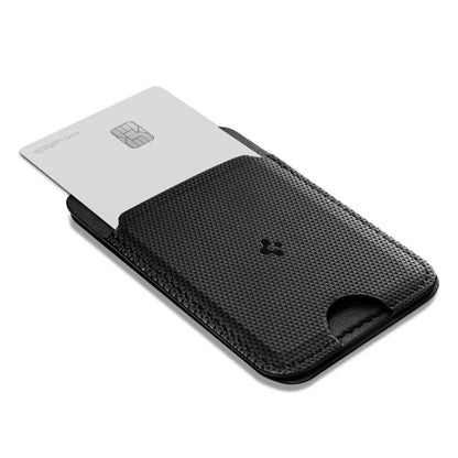 Portofel MagSafe, Spigen, Slim Fold S314-1, Μαύρο AFA10405