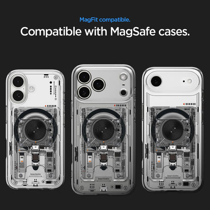 Πορτοφόλι MagSafe, Spigen, Ultra Hybrid Zero One, Διαφανές AFA11403