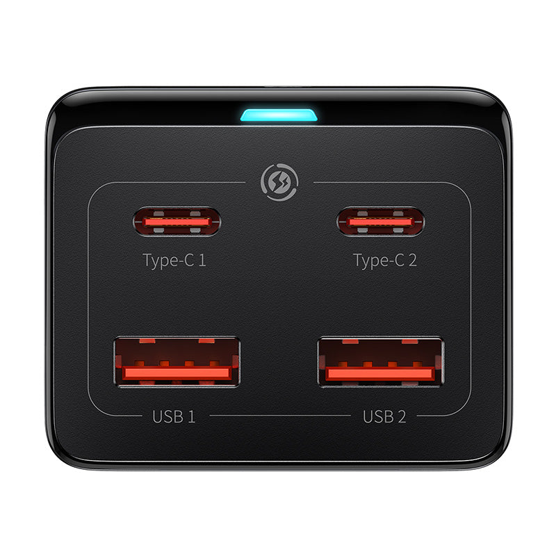 Baseus PowerCombo US Extension, 1 x Socket, Black PSZM000201