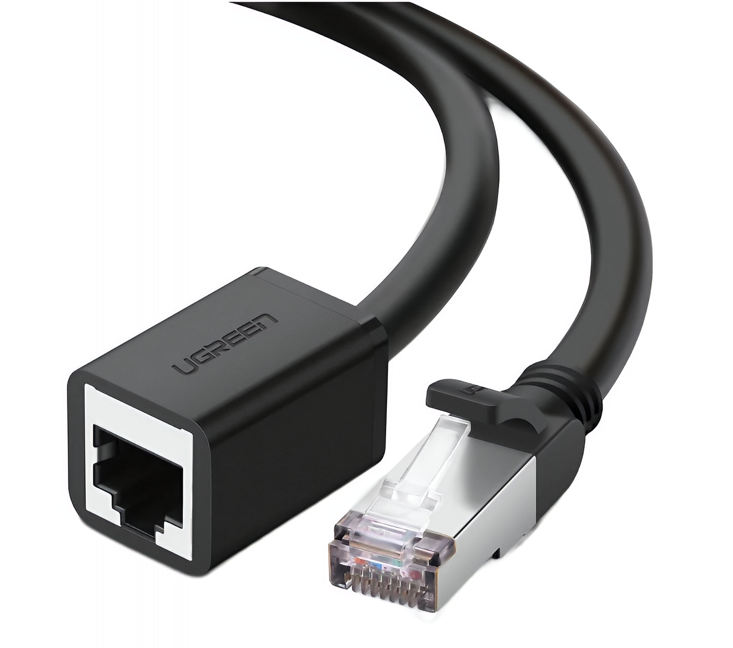 Επέκταση Καλωδίου Δικτύου UGREEN NW112, RJ45 - RJ45, 2μ, Μαύρο