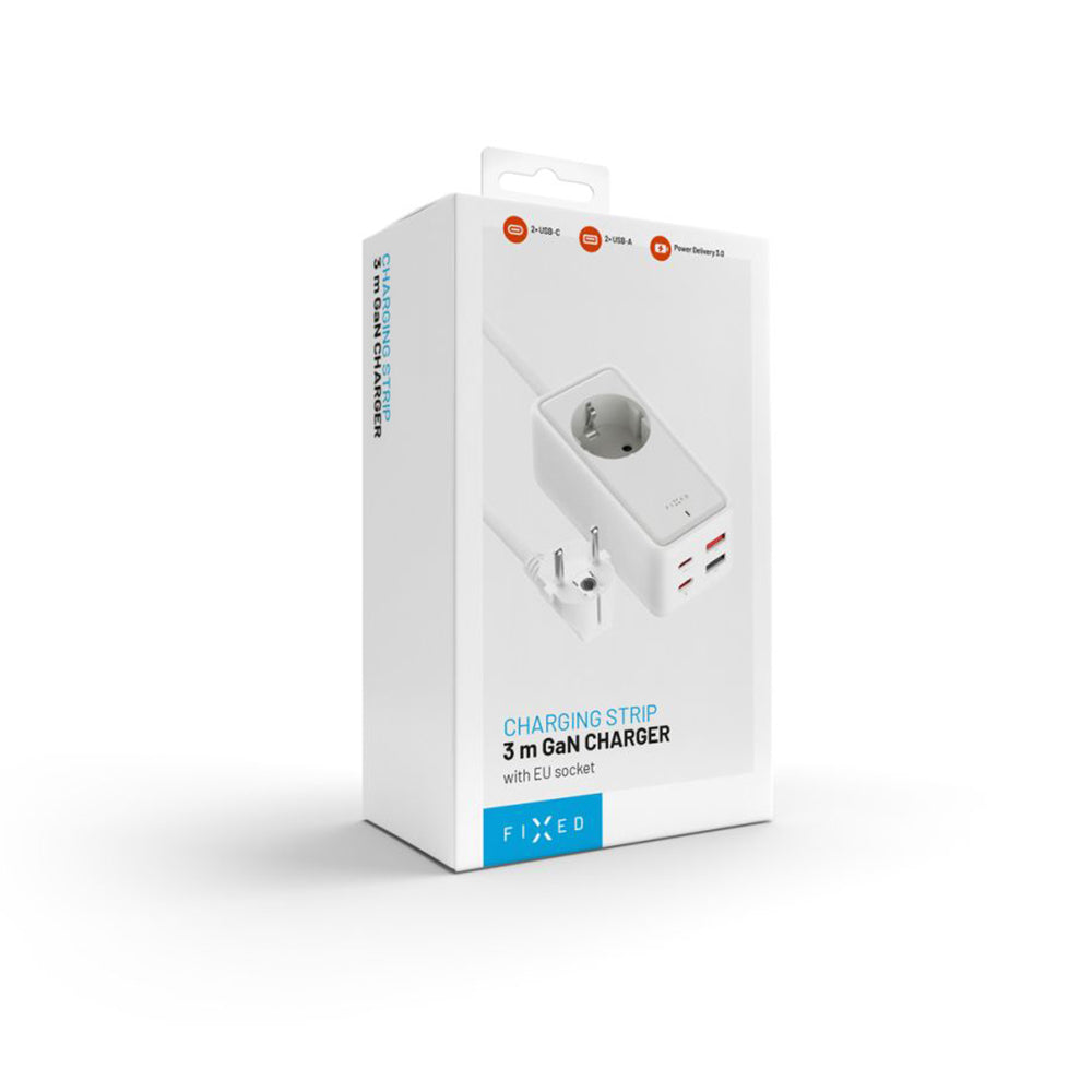 Πολύπριζο Fixed, 1 x Schuko, Λευκό