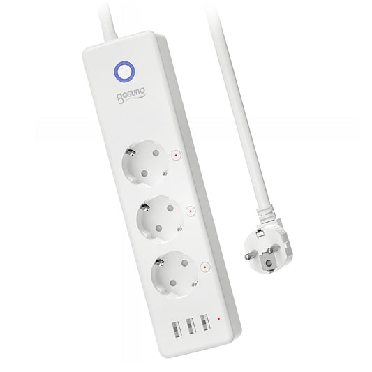 Προέκταση Gosund P1 Plus, Wi-Fi, 3 x Schuko