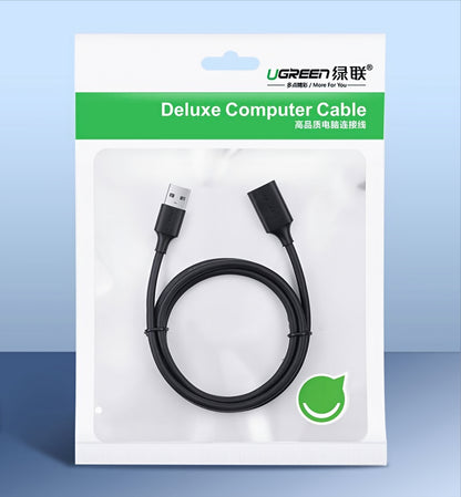 Παράταση USB 3.0 UGREEN US129, 5m, Μαύρο