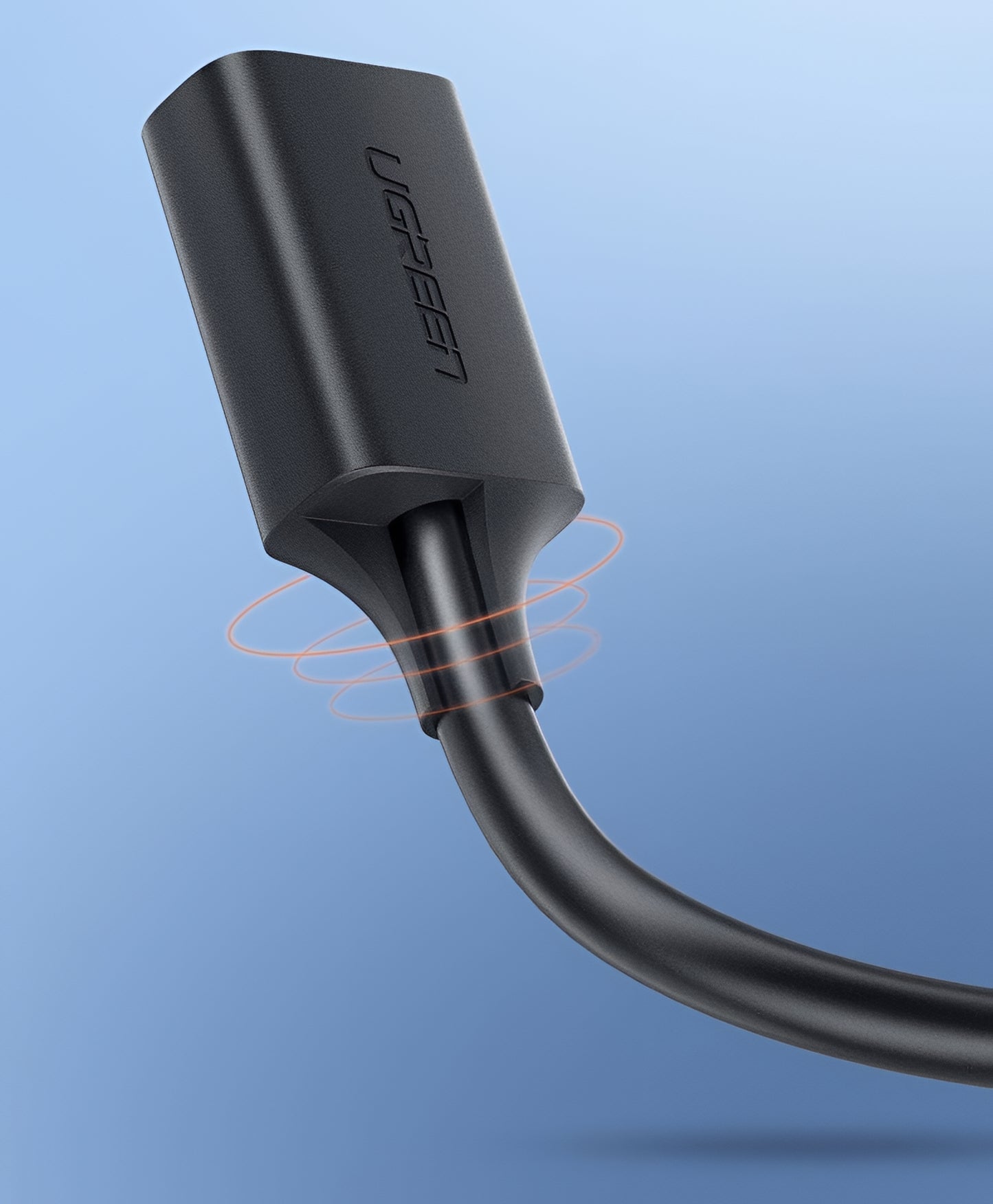 Παράταση USB 3.0 UGREEN US129, 2m, Μαύρο