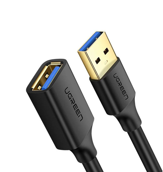 Παράταση USB 3.0 UGREEN US129, 5m, Μαύρο