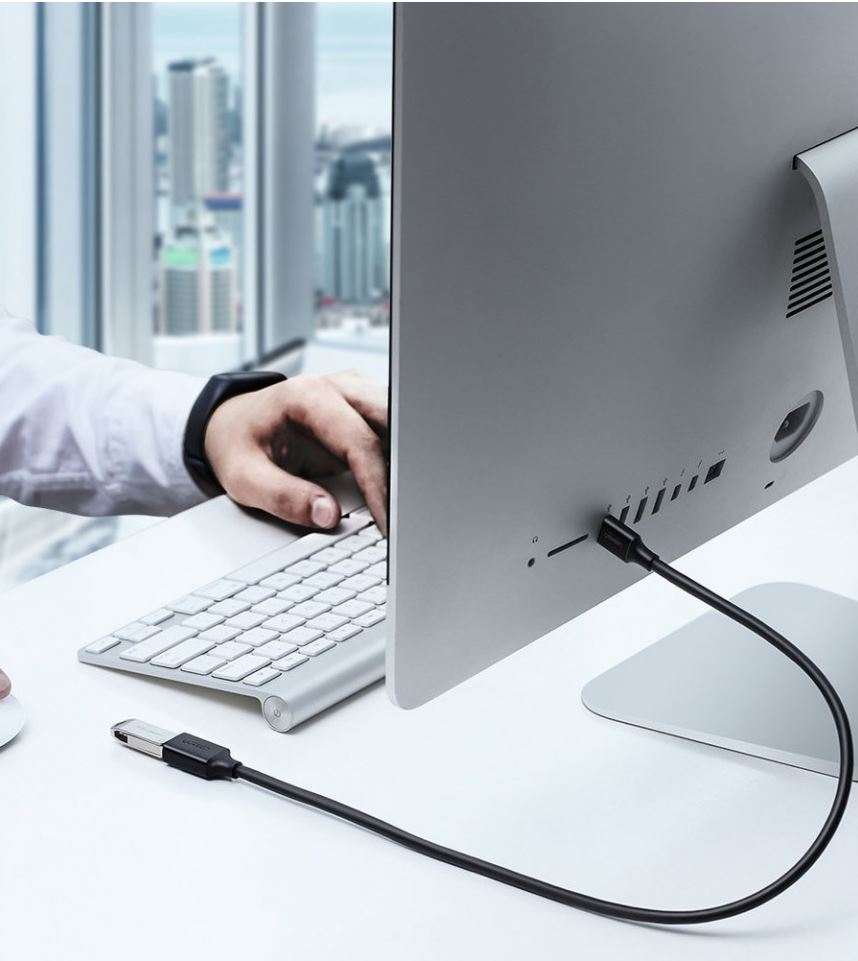 Παράταση USB 3.0 UGREEN US129, 5m, Μαύρο