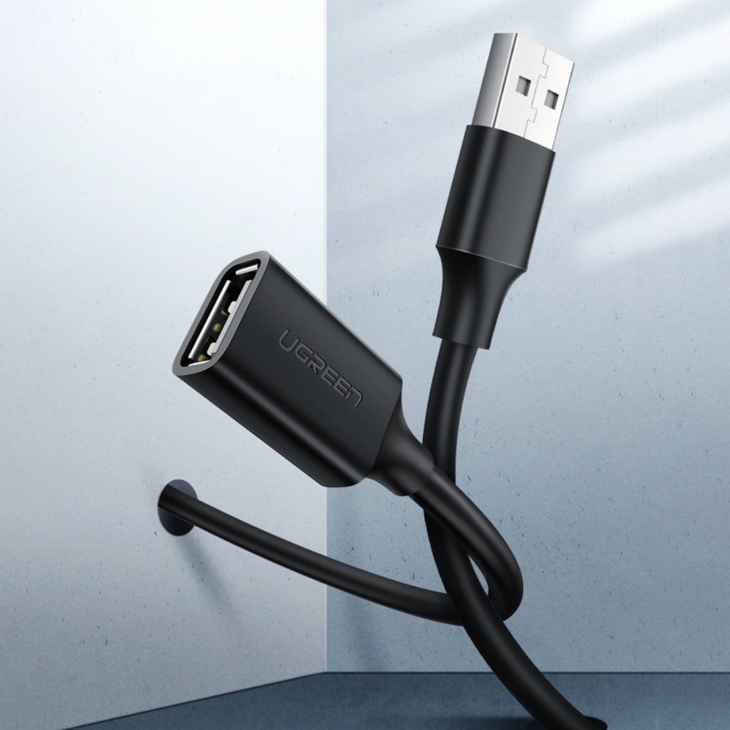 Επέκταση USB UGREEN US103, 5μ, Μαύρο