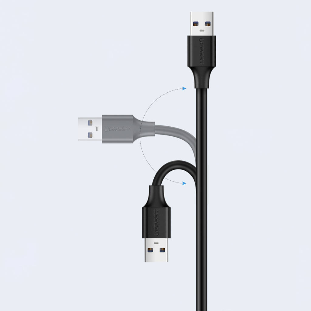 Επέκταση USB UGREEN US103, 5μ, Μαύρο