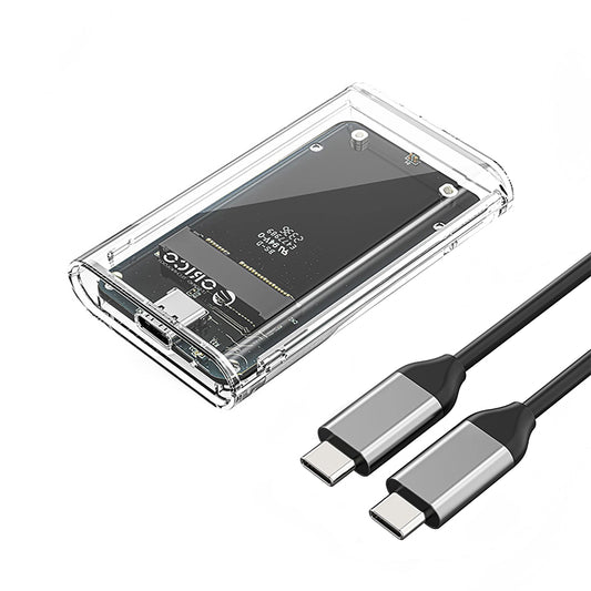 Rack Orico TC10-MS για SSD mSATA, Διαφανές